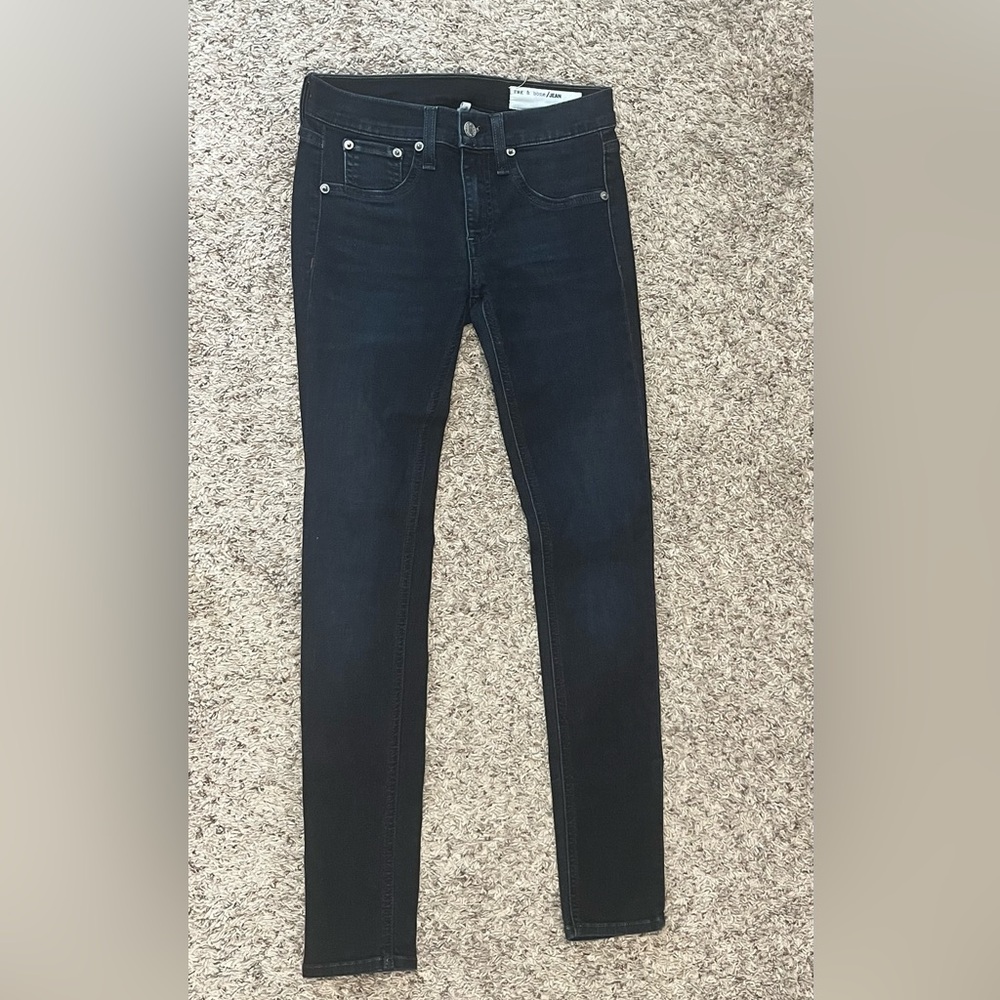rag & bone Black Skinny Jeans